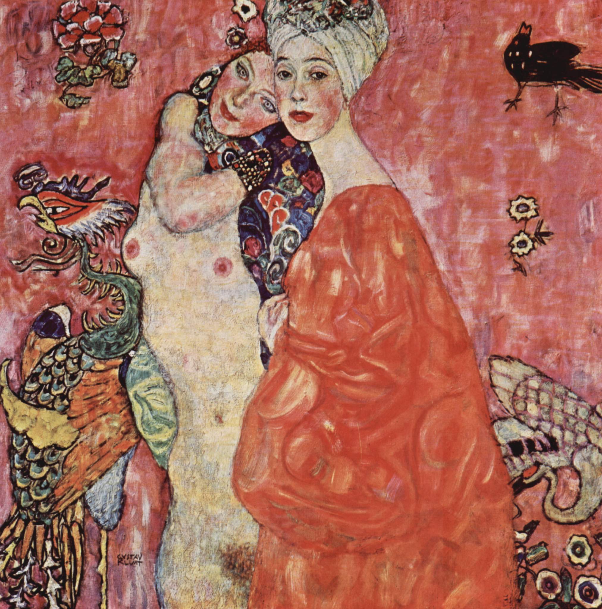 Gustav Klimt - The Women Friends 1917